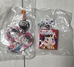 r*n様 ペコちゃん　お菓子のめじるしアクセサリー　2種　ミルキー　ペコポコチョのサムネイル