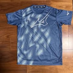 MIZUNO テニスTシャツ ブルーのサムネイル