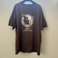 felt フェルト アニマル グラフィック Tシャツ ブラウン XL スケーターのサムネイル