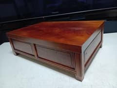 希少　明治期　欅　一枚板　からくり細工　引き出し付き　飾り台　サイドボード 希少 明治期 欅 一枚板 からくり細工 引き出し付き 飾り台 サイド