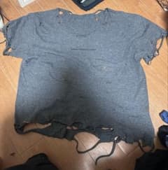KANSAI YAMAMOTO HOMME ダメージ加工 Tシャツ Mのサムネイル
