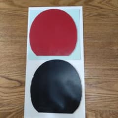 卓球ラバー　テナジー05黒厚、赤厚　中古のサムネイル