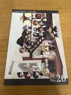 TYPE-MOON Fate/Zero ポストカード No.20のサムネイル