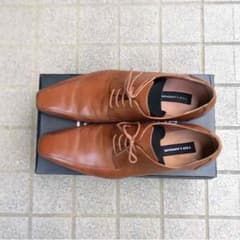 値下げ 美品  テッドラピドスの牛革靴のサムネイル