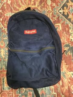 新品未使用 Supreme 16ss Mesh Backpack Navy Supreme 16ss Mesh Backpack Navy - メルカリ