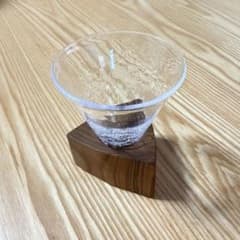 北海道旭川　淳工房　木グラス（新品未使用）のサムネイル