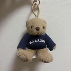 Harrods テディベア キーホルダー ぬいぐるみ - メルカリ