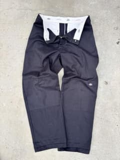 Dickies ディッキーズ ダブルニー ワークパンツ ブラック 33×31のサムネイル