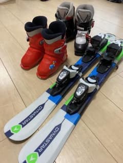 80センチ　ダイナスター板　靴２足セットのサムネイル