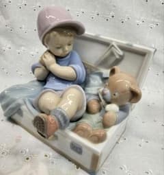 未使用に近い✨可愛い❤️リヤドロ 一緒に遊ぼう フィギュリン