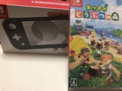 NINTENDO SWITCH LITE グレーどうぶつの森セットのサムネイル