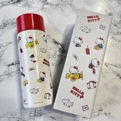 新品未開封 JALオリジナル ハローキティ ステンレスボトル 機内限定品のサムネイル