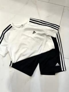 adidas ドライTシャツ　キッズ150  セットアップのサムネイル