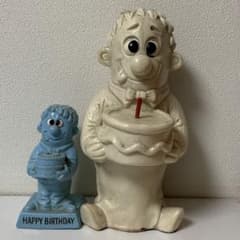 特大9 レア USA製1970's メッセージドール ヴィンテージ ピース 黒人