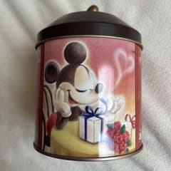 Disney 미키 & 미니 하트 형 손잡이 빈 캔