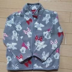 【はなはな様専用】ユニクロ　ミニー　フリース　110のサムネイル