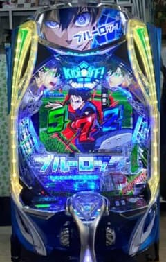 スマパチ実機 eフィーバーブルーロックMZ 循環式 青枠 - メルカリ