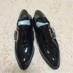 値下げ！！新品！！未使用☆エナメルトゥシューズのサムネイル