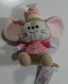 1個です！ディズニーストア ティモシー ぬいぐるみ えちがわのりゆき ダンボ えちがわのりゆき描き下ろし、ディズニーストアにダンボとティモシーの