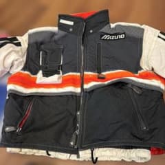 MIZUNO ミズノ ヴィンテージ スキーウェア 94-5 L 黒 白 オレンジのサムネイル