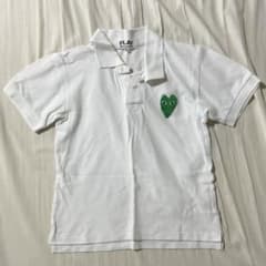 PLAY COMME des GARCONS ポロシャツ ホワイト Sのサムネイル