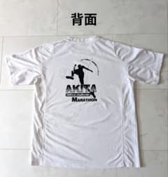 2013秋田内陸リゾートカップ100kmマラソン Tシャツ ホワイト 【M】のサムネイル