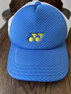 YONEX キャップ ブルー ホワイト メッシュのサムネイル