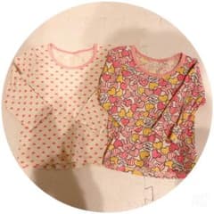 処分価額！女の子長袖肌着95★2枚セット！早い者勝ち！のサムネイル