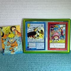 WJコラボと東映アニメフェアのカードセット〇JUMPLANDルフィ悟空ナルト