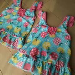 水着 120㎝ ２枚セット   双子のサムネイル