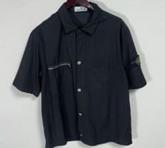 stone island 23ss 半袖シャツ XL 黒 - メルカリ