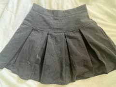 SHEIN ミニスカート プリーツスカート グレーのサムネイル