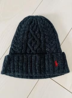 Polo Ralph Lauren ダークグレー ニット帽のサムネイル