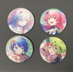プロセカ 缶バッジ グリ缶 花里みのり 桐谷遥 桃井愛莉 日野森雫 予約商品】グリッター缶バッジコレクション vol.8 A BOX 特典