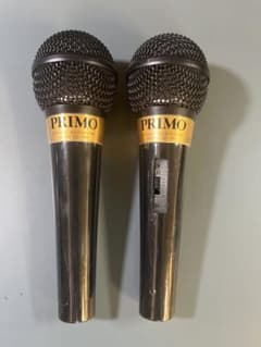 PRIMO UD-380 逸品 高級ヴォーカル専用マイク 保管品 PRIMO ダイナミックマイク UD-380 2本セット - メルカリ