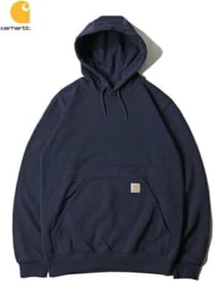Carhartt ネイビー パーカー フード付きのサムネイル