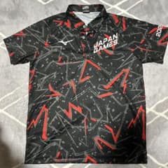 MIZUNO JAPAN GAMES 2025 ポロシャツ滋賀国体ソフトテニスのサムネイル