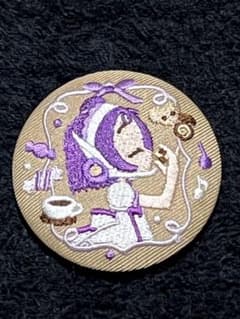 おジャ魔女どれみ 刺繍缶バッジ おんぷちゃんのサムネイル