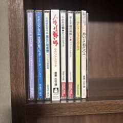 스튜디오 지브리 사운드 트랙 CD 8장 세트