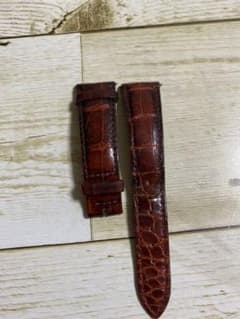 腕時計　本革ベルト　ワニ皮のサムネイル