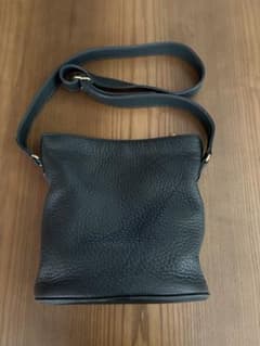 COACH ショルダーバッグ 本革　オールドコーチ　ダークグリーン　斜め掛けのサムネイル