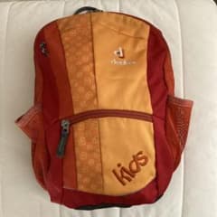 deuter キッズ用リュック バックパック オレンジ レッドのサムネイル