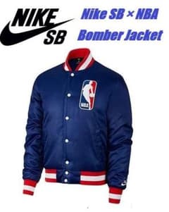 ナイキ SB×NBA ボンバー ジャケット S AH3393-455 - メルカリ