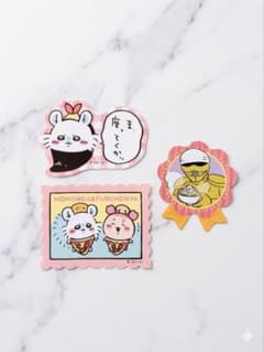 Chiikawa Die-Cut Stickers 5 Momonga Used Bookstore Yoroi