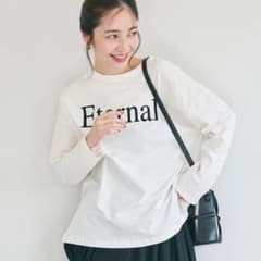 Eternalプリント 長袖Tシャツ ホワイトのサムネイル