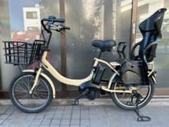 中古電動自転車 ヤマハ パス バビーun 20インチ ベージュ №3650 - メルカリ