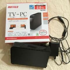 外付ハードディスク PC&TV BUFFALOのサムネイル