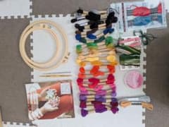 刺繍糸・針・かぎ針セットのサムネイル