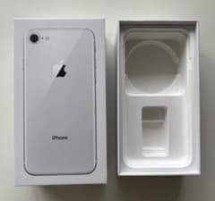 【純正空箱のみ】iPhone 8 シルバー 64GB 外箱（付属品なし）のサムネイル