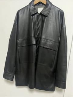 Lui's オーバーサイズレザーシャツジャケットのサムネイル